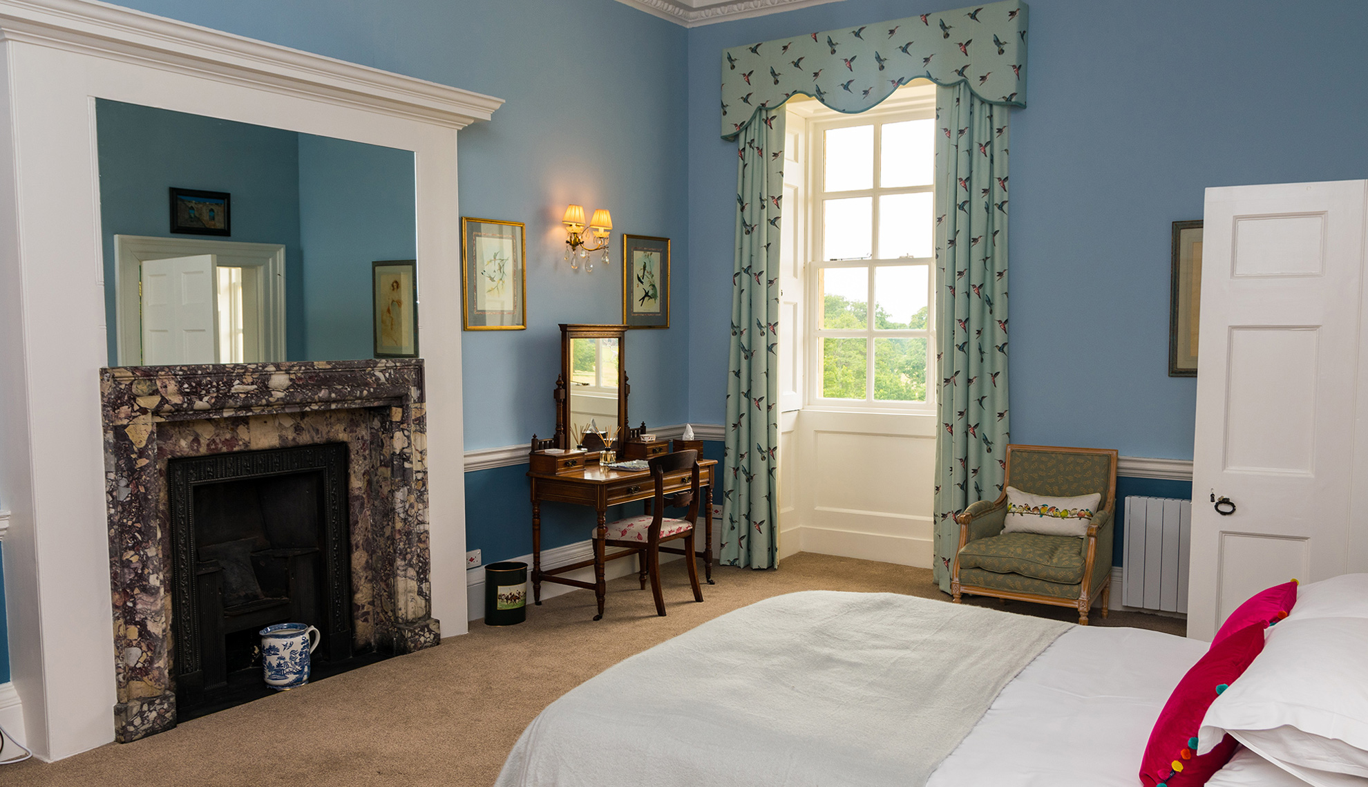 The Balliol Bedroom at Kirtlington Park