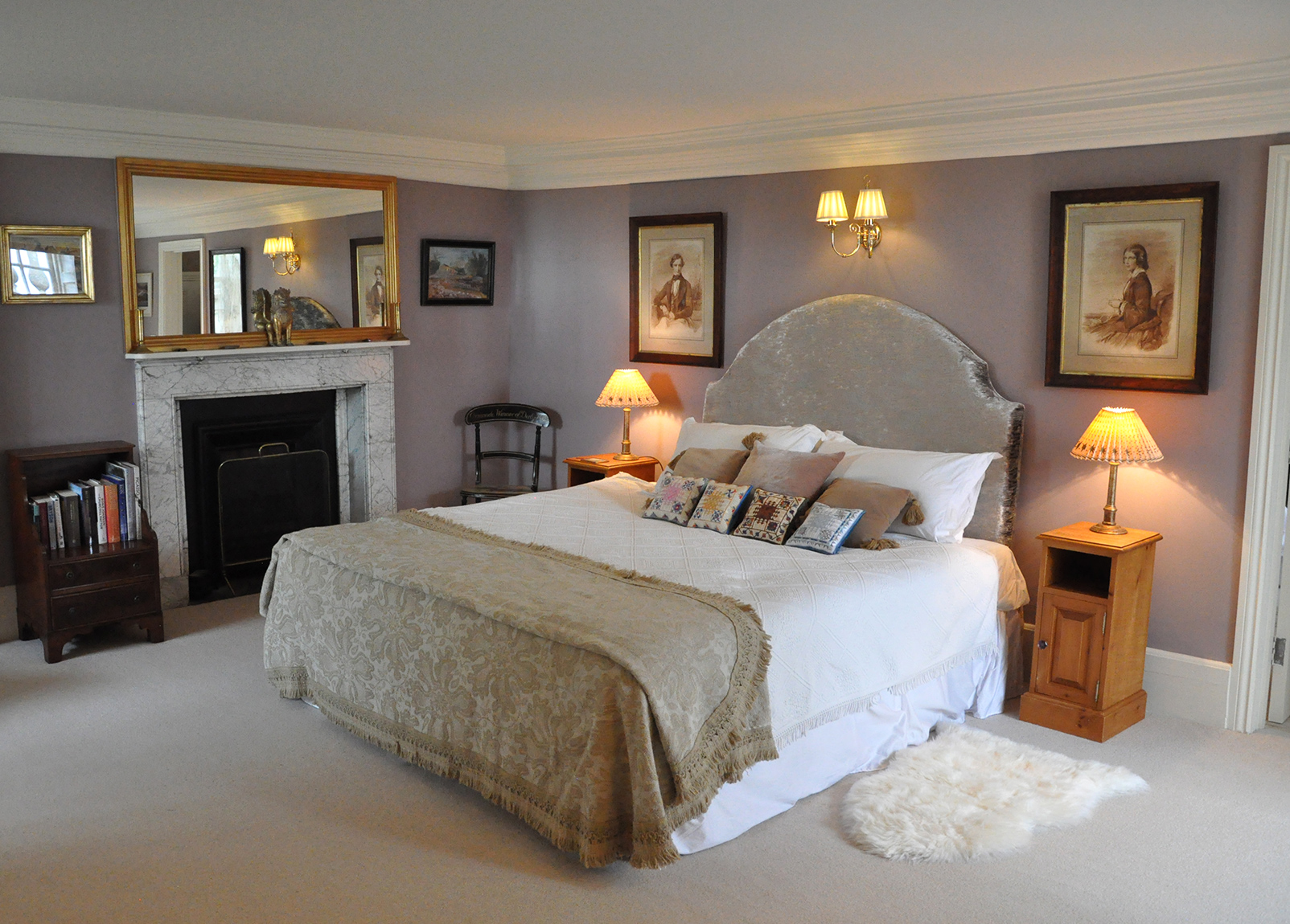 The Worcester Bedroom at Kirtlington Park