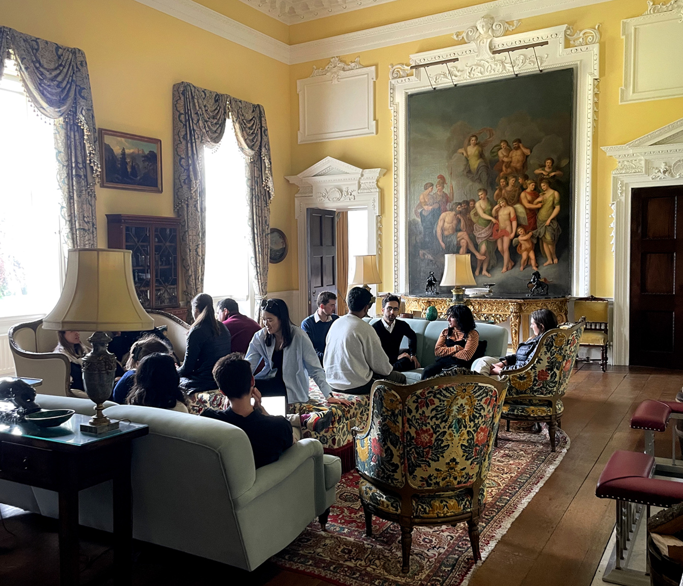 Corporate event breakout room hosted at Kirtlington Park