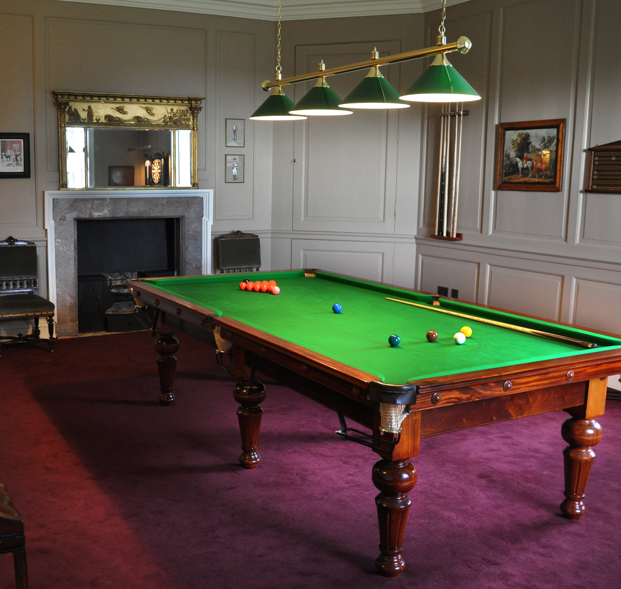 The Billiards Room at Kirtlington Park