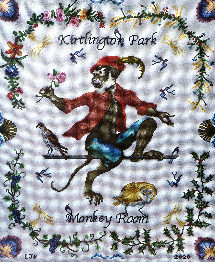 Monkey Room tapestry dated 2020